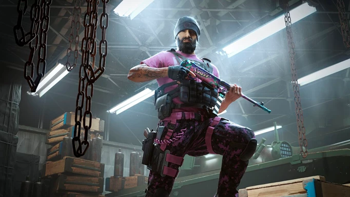 Pink camo Call of Duty Warzone