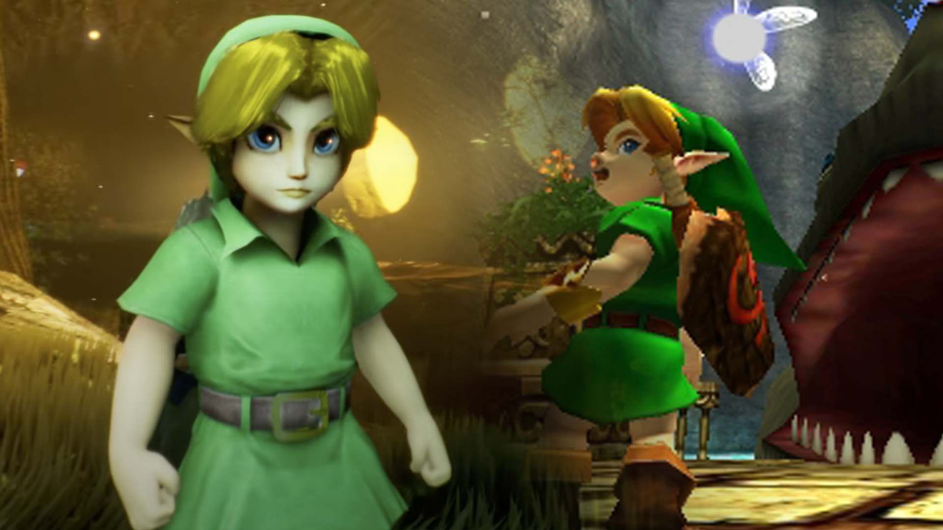 The Legend of Zelda: Ocarina of Time - Original vs Unreal Engine 5 Remake  Comparison Video