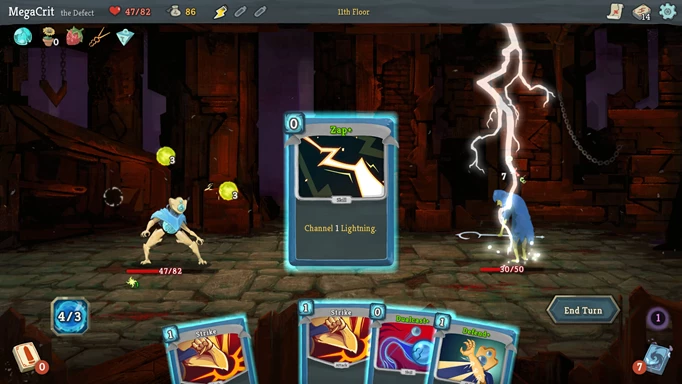 Slay the Spire screenshot showing combat
