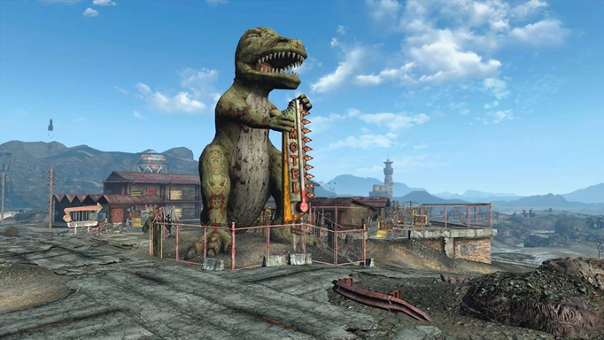 Dino Dee-Lite Motel Fallout 4 mod