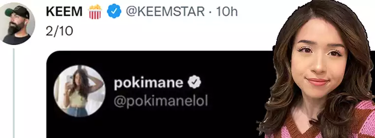 Pokimane Trolled By Keemstar After Reclaiming 'Infamous' Makeup-Free Selfie