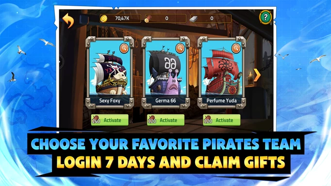 epic pirate adventure codes