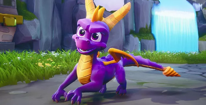 Spyro as he appears in his Reignited Trilogy.