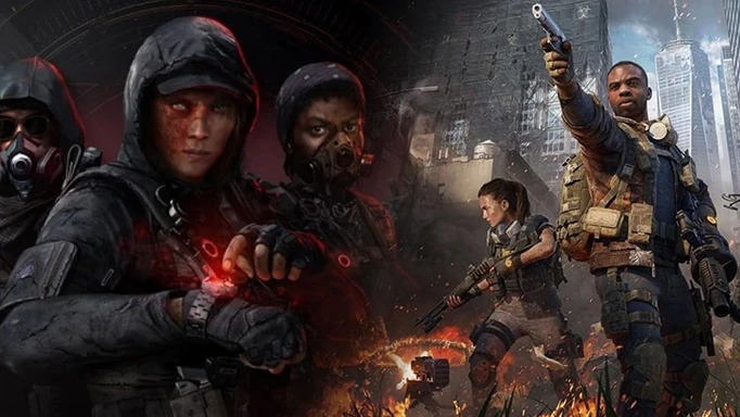 The Division 2 Key Art showing characters