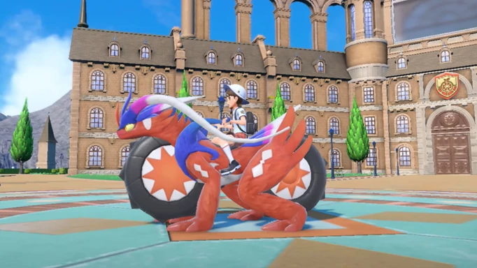 pokemon scarlet and violet legendary ride