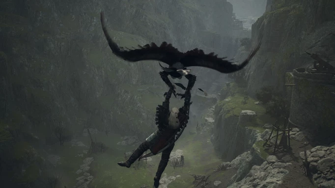 Grappling with enemies can lead to all sorts of fun in Dragon's Dogma 2 as the player grabs a harpy