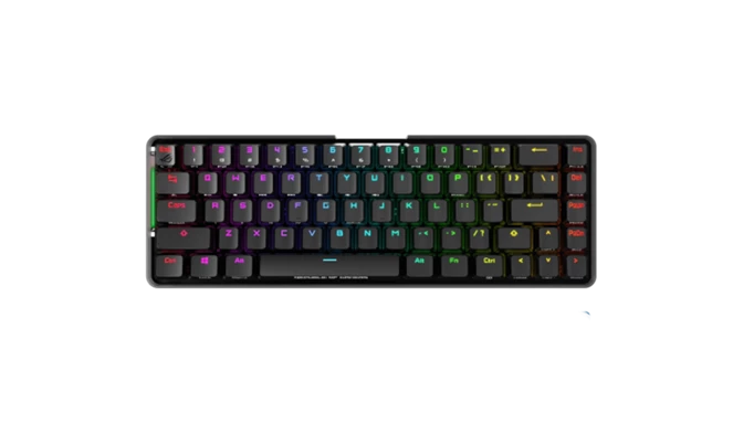 Key art of the ASUS ROG Falchion, which is one of the best 60% keyboards