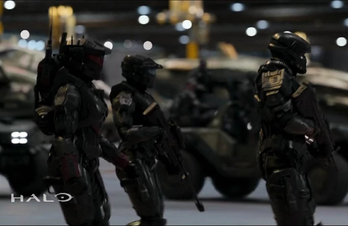 Spartans from the Halo TV Series.