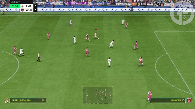 Image of a match in EA FC 24