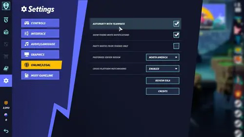 Turn Off Autoparty