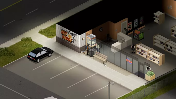 Mauldraugh VHS Store in Project Zomboid