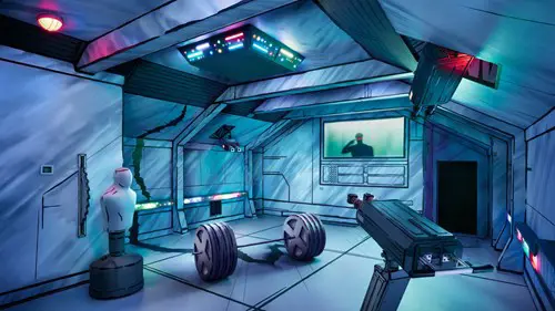 Airbnb X-Men Mansion Danger Room