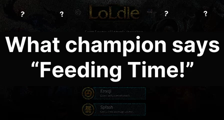 What Champion Says Feeding Time