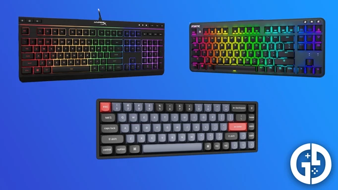 Image showing some of the best quiet gaming keyboards