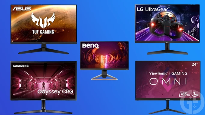 Image of some of the best monitors for Xbox Series S
