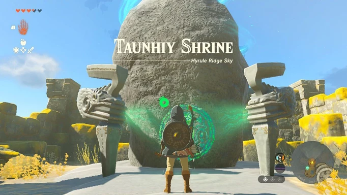 The Taunhiy shrine in Legend of Zelda Tears of the Kingdom