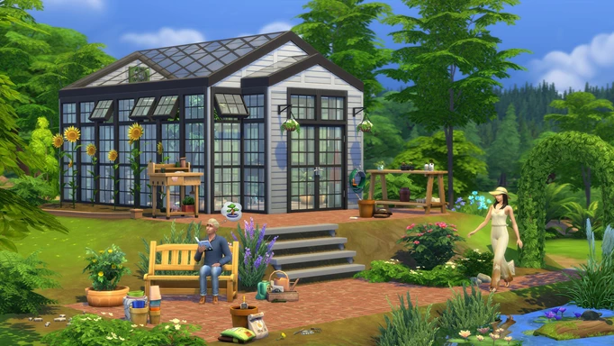 The Sims 4 Greenhouse Haven Kit