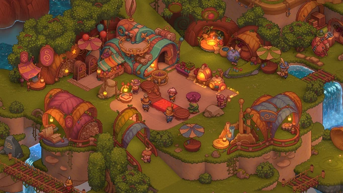 Image of a camp in Bandle Tale