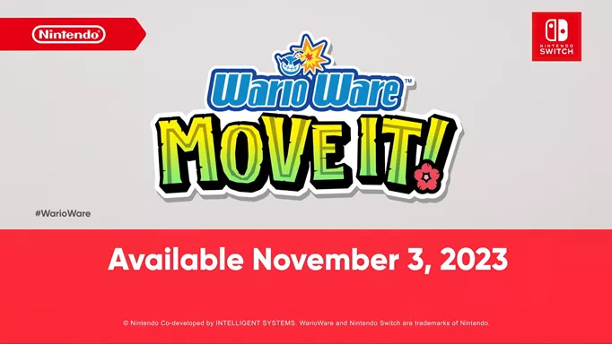 The WarioWare Move It release date as revealed in the Nintendo Direct