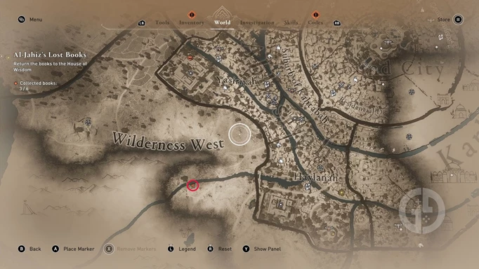 Assassin's Creed Mirage 'A Gift' Enigma reward location
