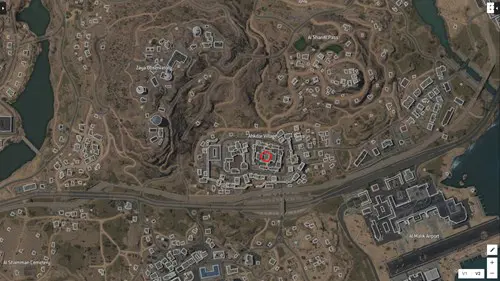 Where to find Ahkdar Statue in DMZ map