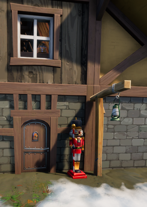 Where to find the Nutcracker house in Fortnite Chapter 3