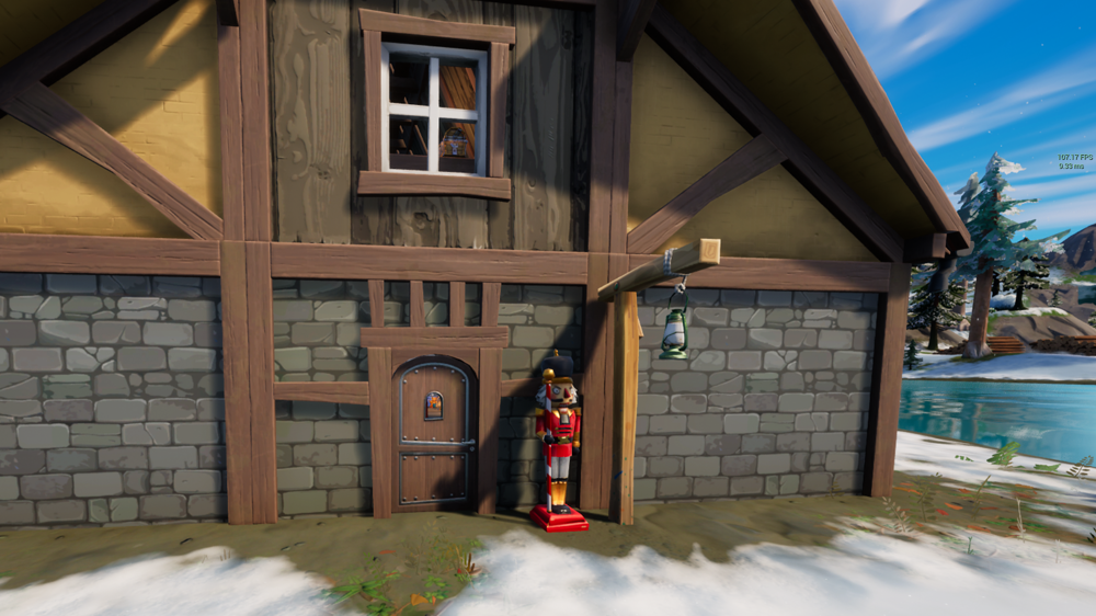 Where to find the Nutcracker house in Fortnite Chapter 3