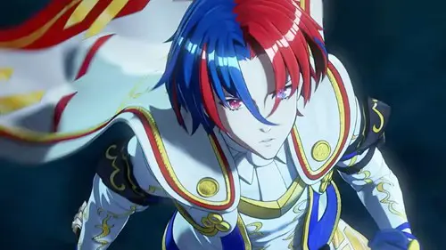Fire Emblem Engage Chapters: the main character posing