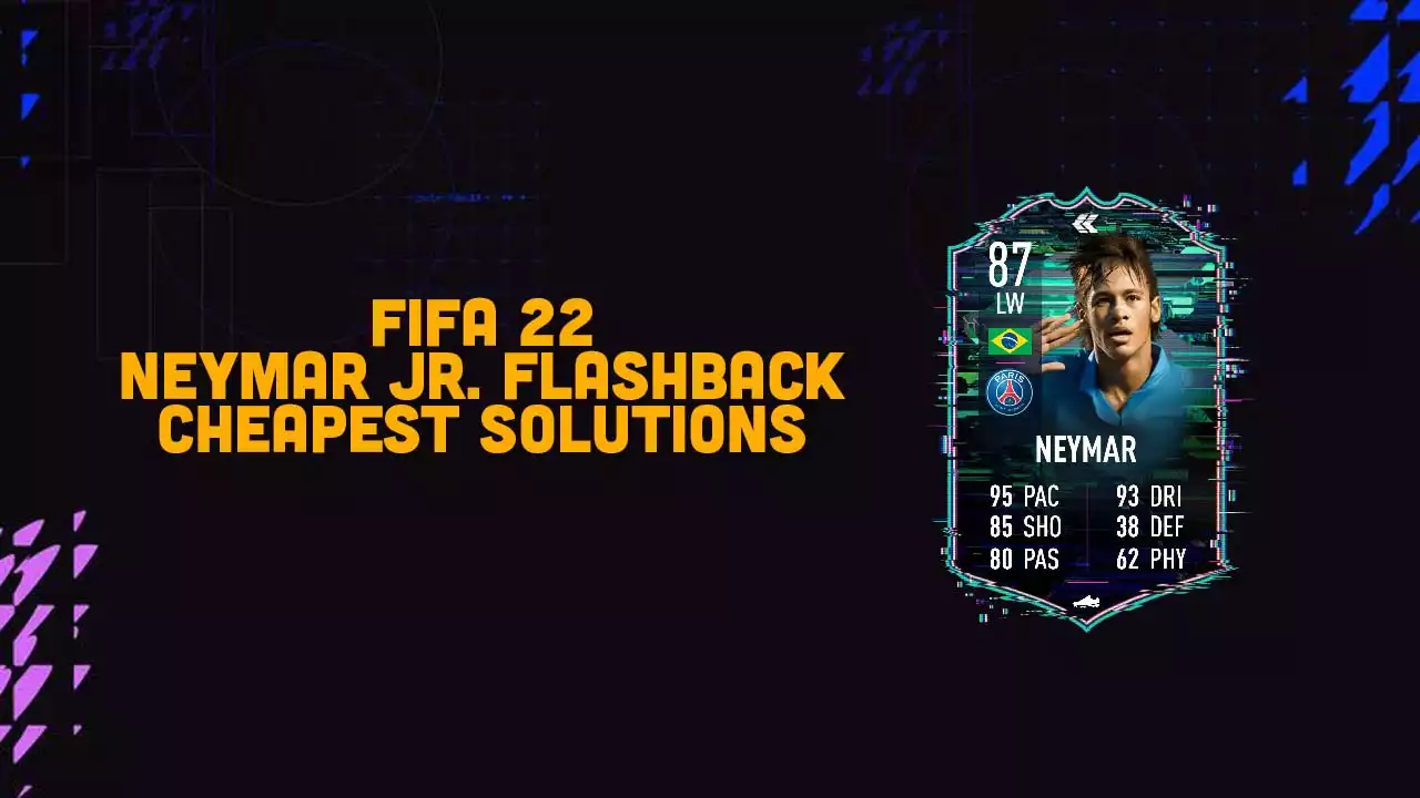 FIFA 22 Neymar Flashback SBC: Cheapest Solutions, Rewards, Stats