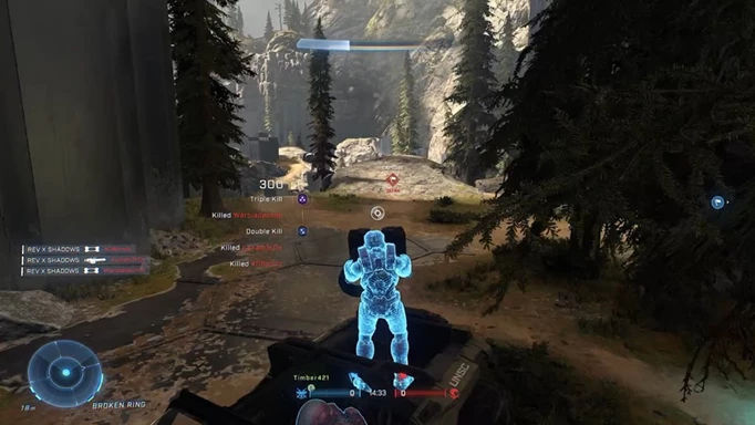 Halo Infinite Killing Spree in-game medals