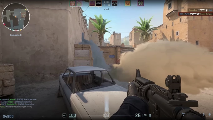 All smoke grenade changes in Counter-Strike 2