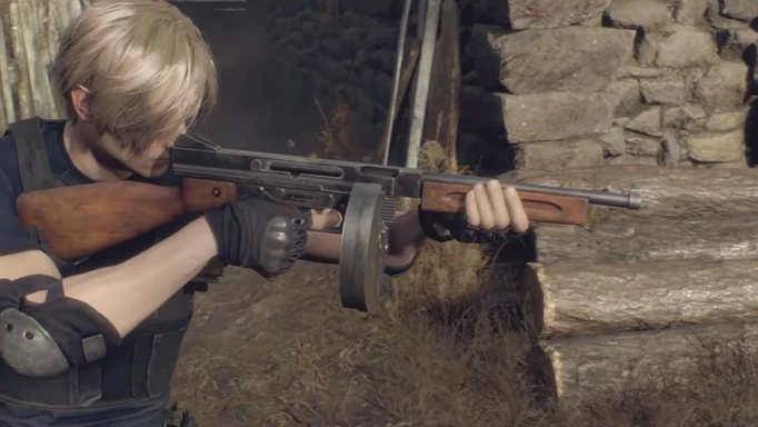 All weapons in Resident Evil 4 Remake submachine guns