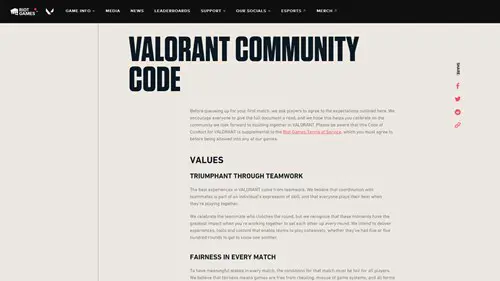 Valorant PBE rules