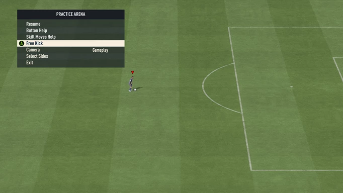 How To Practice Free Kicks In FIFA 23