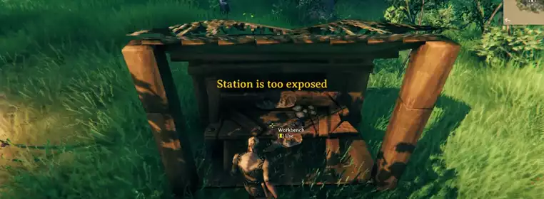 How to stop your station from being too exposed in Valheim