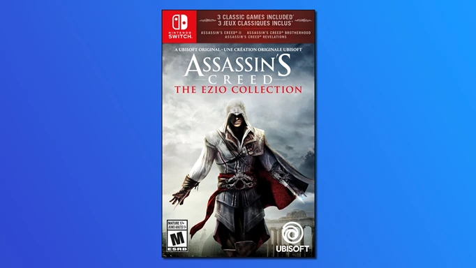 The cover of the Assassin's Creed Ezio Collection on Switch