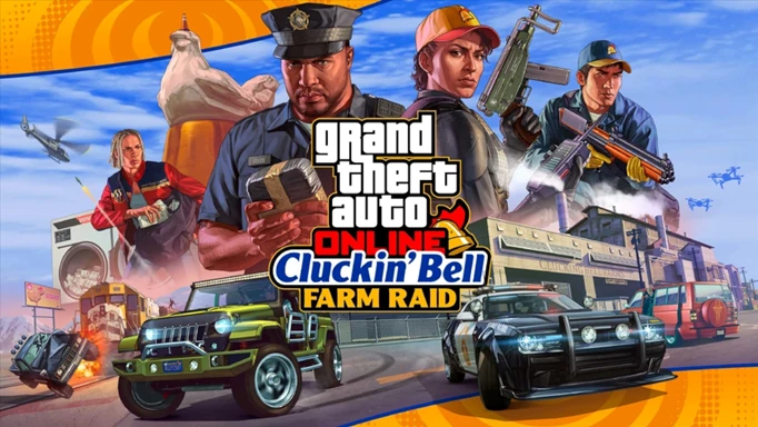 Image of the Cluckin' Bell Heist in GTA Online