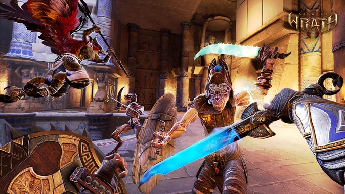 Asgard's Wrath 2 screenshot showing combat