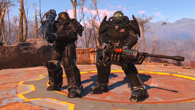 Enclave Power Armor in the Fallout 4 next-gen patch and update