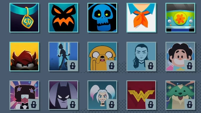 Profile icons, which are MultiVersus unlockable.