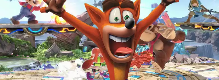 Crash Bandicoot Teased As Next Super Smash Bros Character