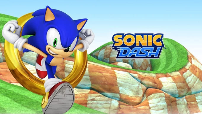 Promotional artwork for Sonic Dash, one of the best Apple Arcade games