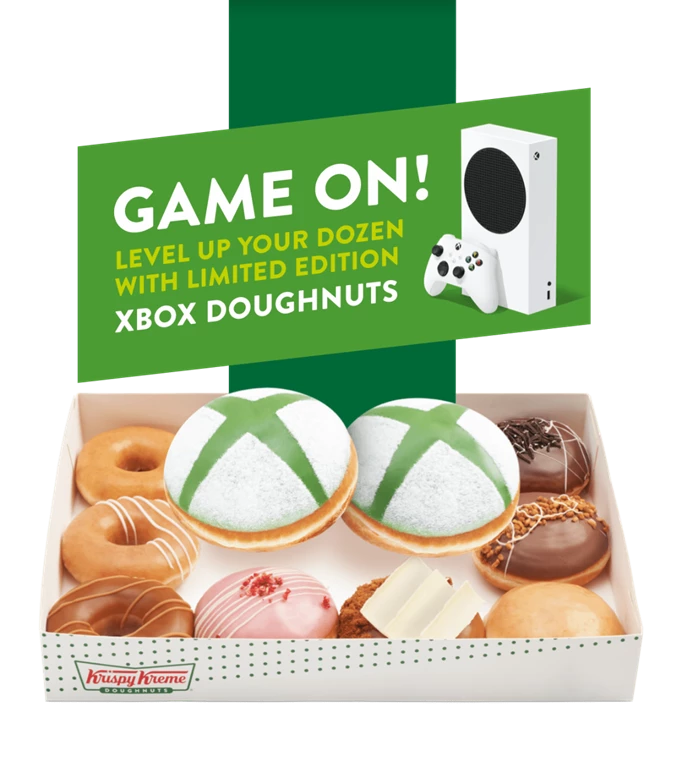 Krispy Kreme Reveal Xbox Doughnut