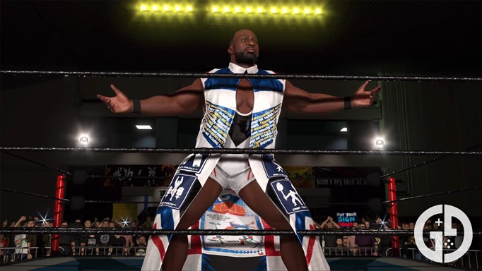Big E making his entrance in WWE 2K24