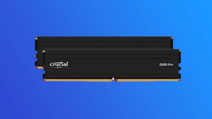 Image of the Crucial Pro 32GB DDR5 kit