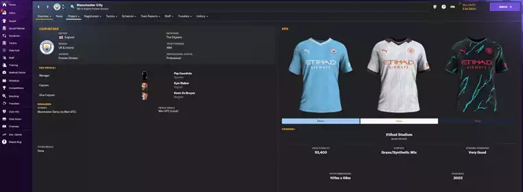 Best teams to manage in Football Manager 2024