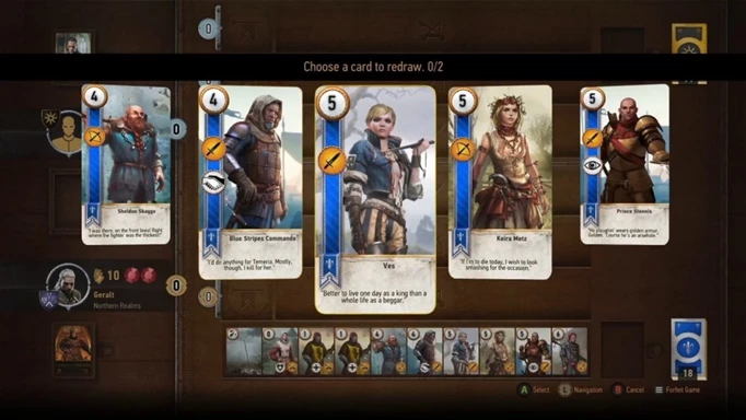 The Witcher 3 Gwent Tips: Refine Your Deck