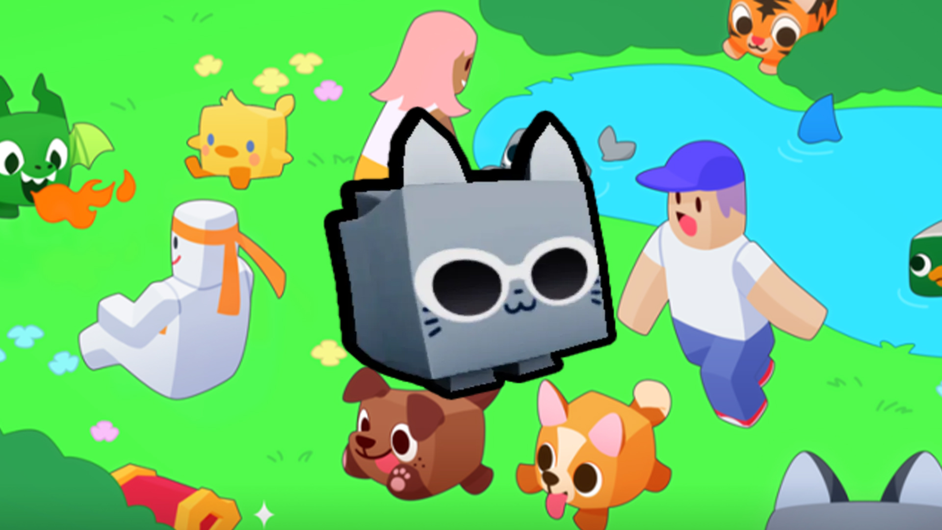 PET SIMULATOR X HUGE ANIME UNICORN, Video Gaming, Gaming Accessories,  In-Game Products on Carousell