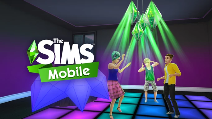 The Sims Mobile: free disco plumbob