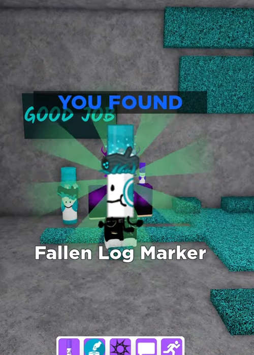 How to get the Fallen Log Marker in Find the Markers